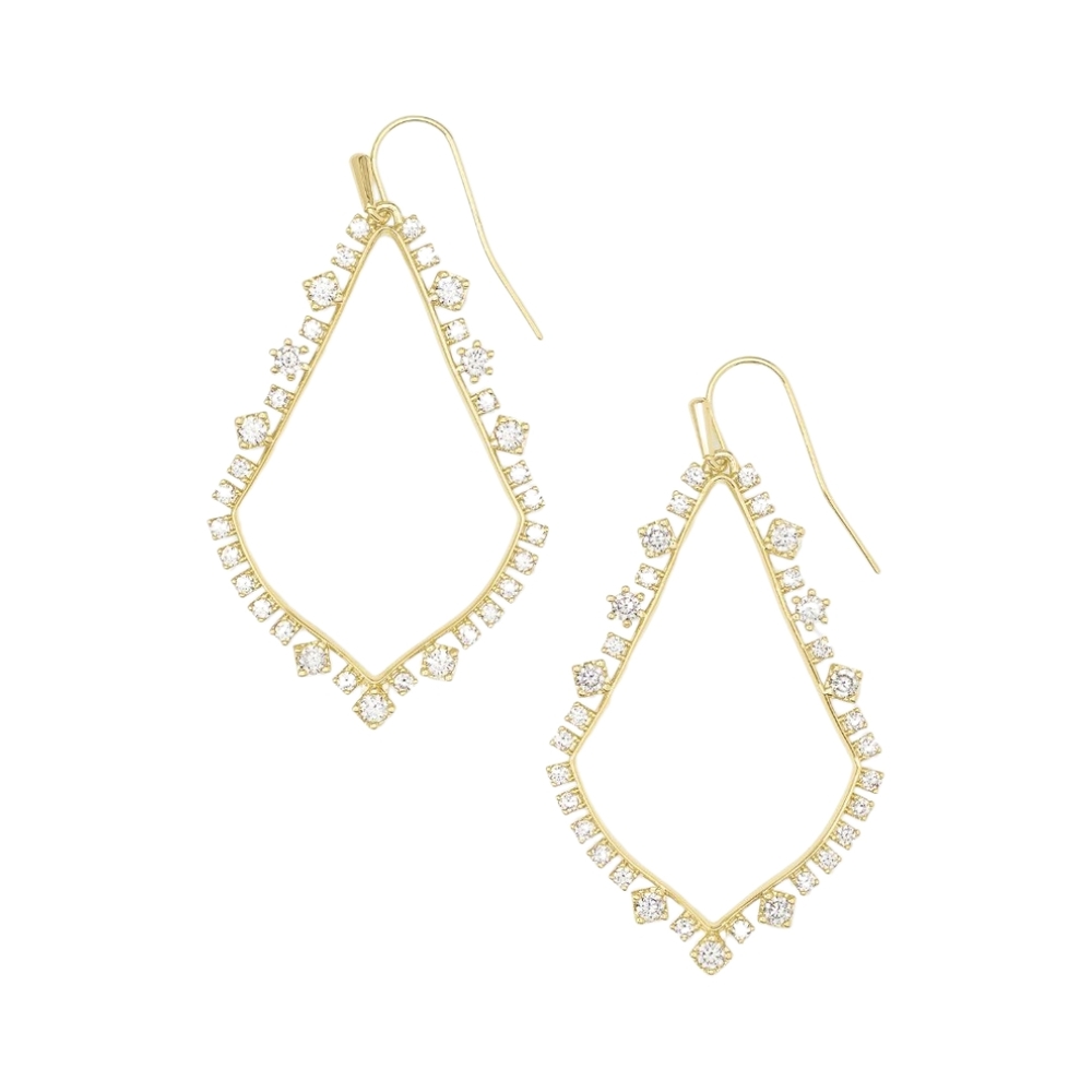 Kendra Scott Gold‎ and Silver Drop Earrings
